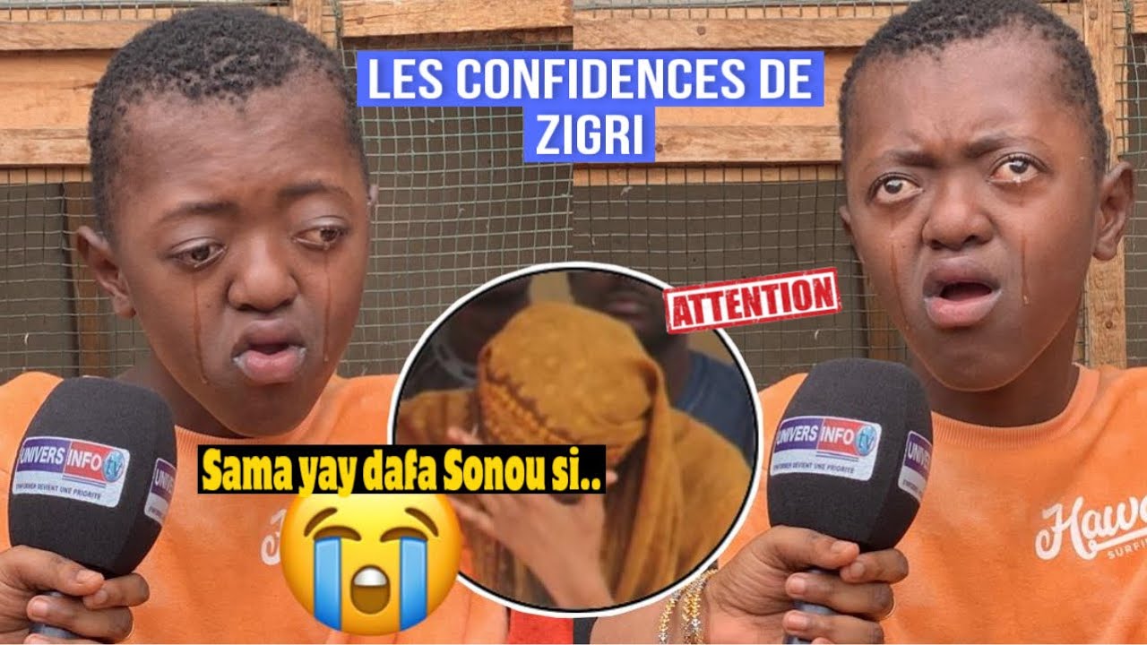 Oh😭les larmes du Tik Tokeur Zigri qui fait des confidences terribles sur sa Mère ‘’Mom mo yor keurgi