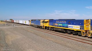 6MP4 Pacific National / TOLL Container Train (8/3/2024) - PoathTV Australian Railways