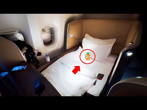 Singapore Airlines First Class B777-300ER Flight from Tokyo to Singapore（+ Changi Airport & Hotel）