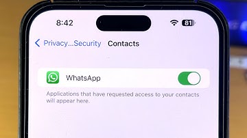 ANY iPhone How To Allow Access to Contacts (& FIX Not Showing)