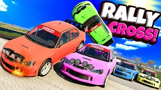 Pushing the NEW Sunburst to the Limit! Extreme Rallycross | BeamNG.drive screenshot 3