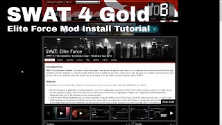 SWAT 4 Elite Force Mod Install Tutorial screenshot 3