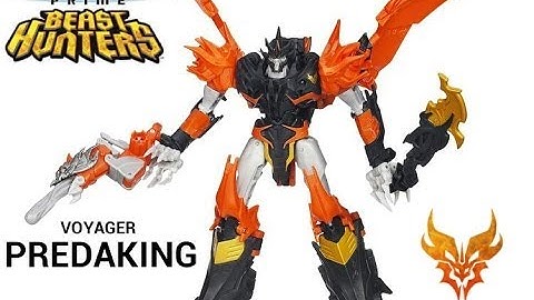 Video Review Of The Transformers Prime Beast Hunters Voyager PREDAKING
