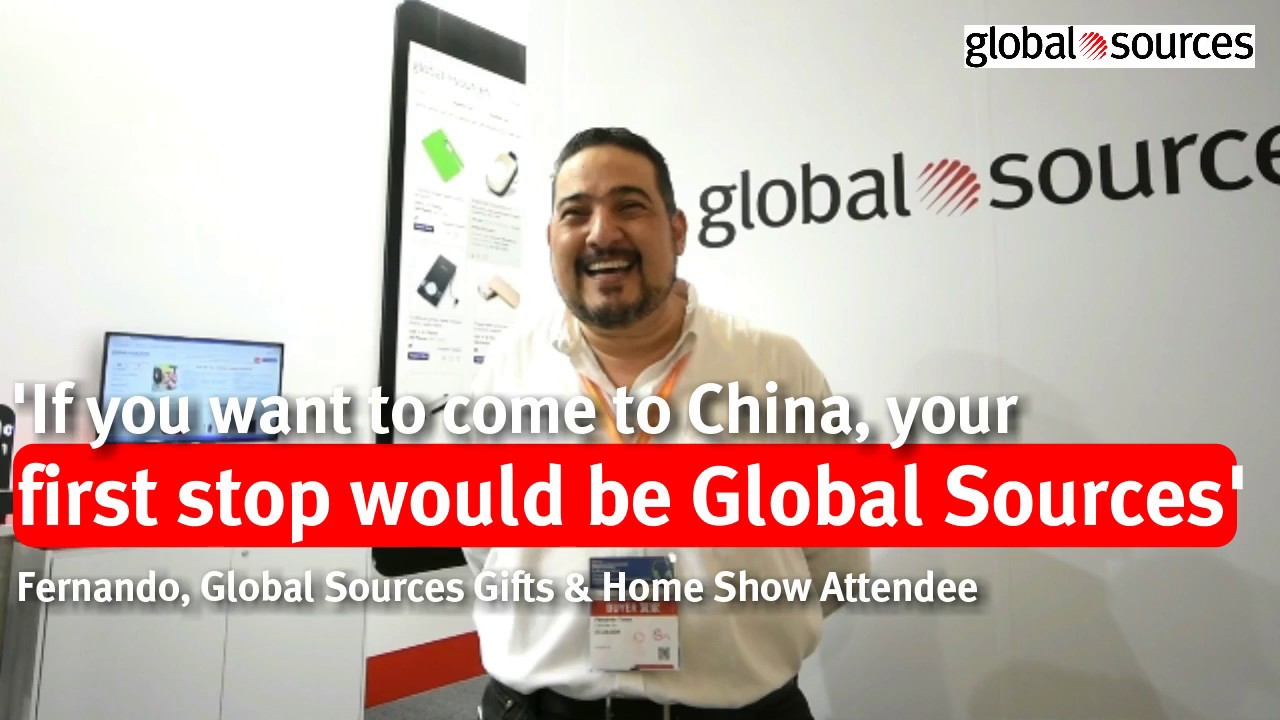 Global Sources Gifts & Home show interview - Fernando