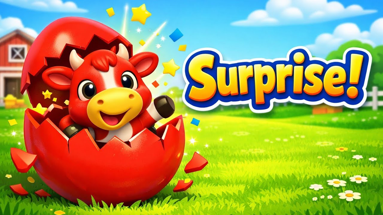 Suprise Eggs for Kids | Animals for Kids| Cocomelon Cartoon | Learn Colors with Fun