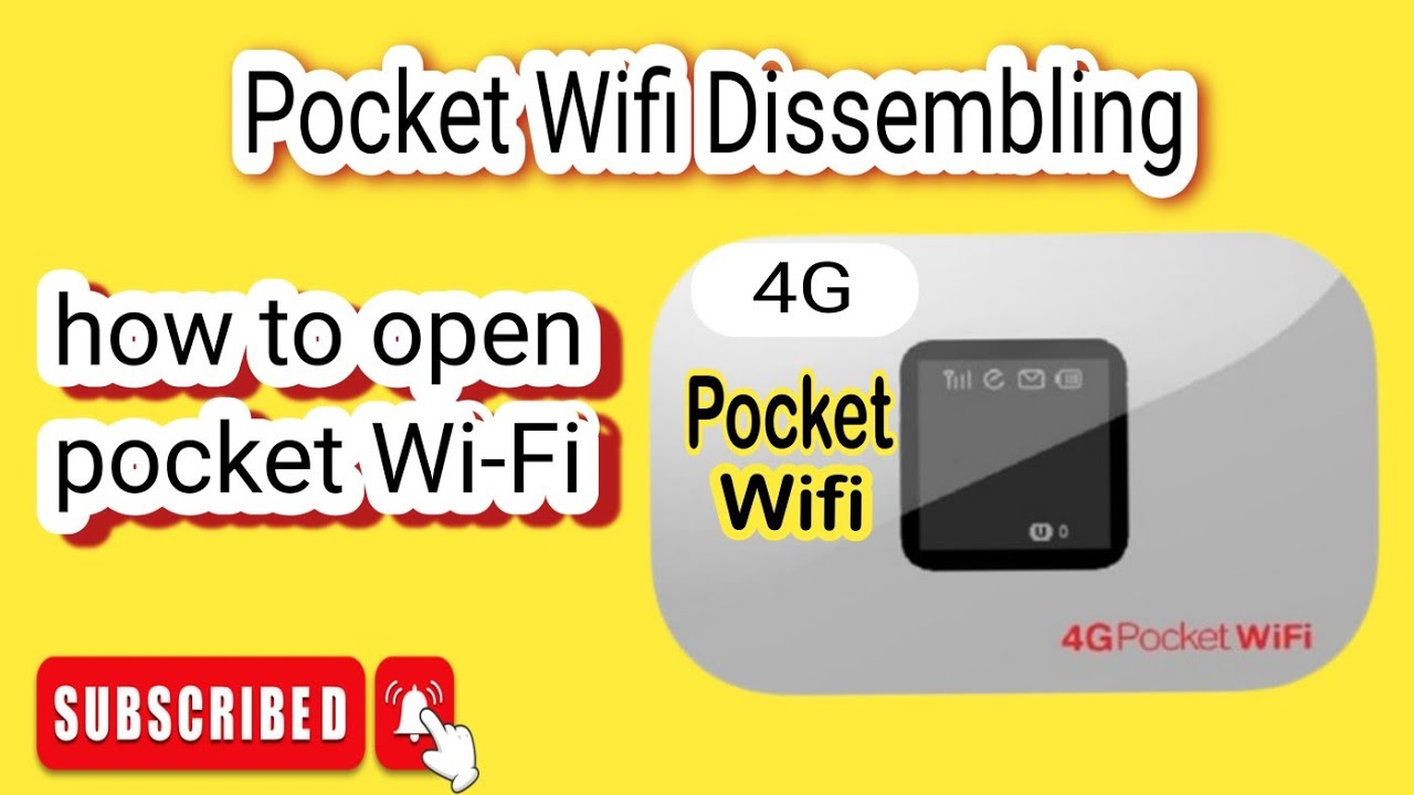 how to dissembling pocket wifi || pocket wifi dissemble 