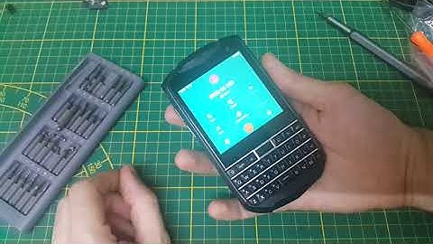 Unihertz Titan Pocket disassembly and earpiece replacement