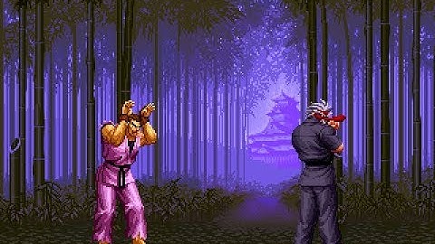 Dan Hibiki vs Mr Karate