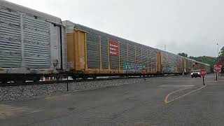 CSX M281 Southbound 360 axles. Portland, TN. 2nd of two rain trains. 5/4/24 by The Maverick Railroader  89 views 11 days ago 5 minutes, 14 seconds