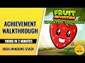 Fruit adventure  updated to 3000g achievement walkthrough 1000g in 2 minutes xboxwindows stack