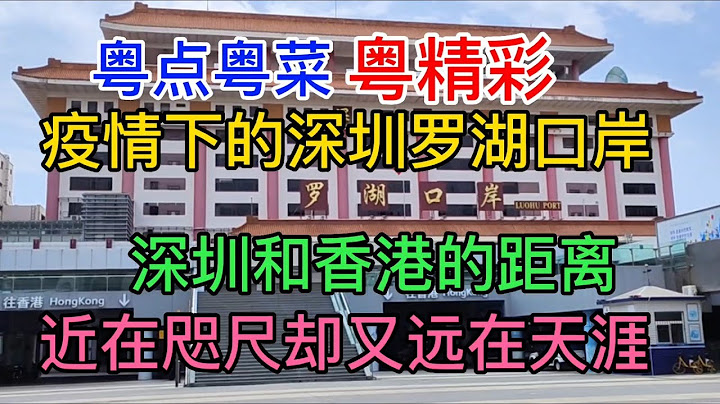 粤点粤菜粤精彩，疫情下的深圳罗湖口岸，深圳和香港的距离，近在咫尺却又远在天涯，粤语中字幕 - 天天要闻