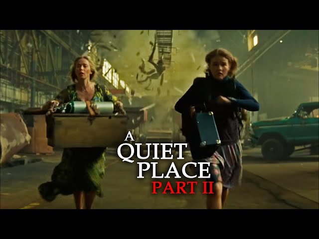 Death Angel Chasing Car  A Quiet Place Part II (2021) [8K Upscale] 