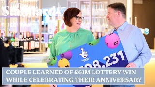 Lottery Couple Learned Of 61m Euromillions Win While Celebrating Wedding Anniversary