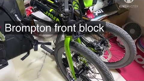 Java X2 essential upgrades (Brompton front block)
