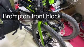 Java X2 essential upgrades (Brompton front block) Profile