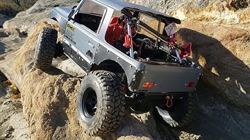 MST CMX j4 JB74 Jimny鬼ロックで廃道ロック2021/01/02