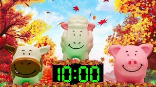 Farm Fall 10 Minute Countdown Timer for Classroom, Home, Games