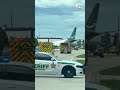 Amazon cargo plane sends up billowing cloud of smoke after overrunning runway at Miami airport