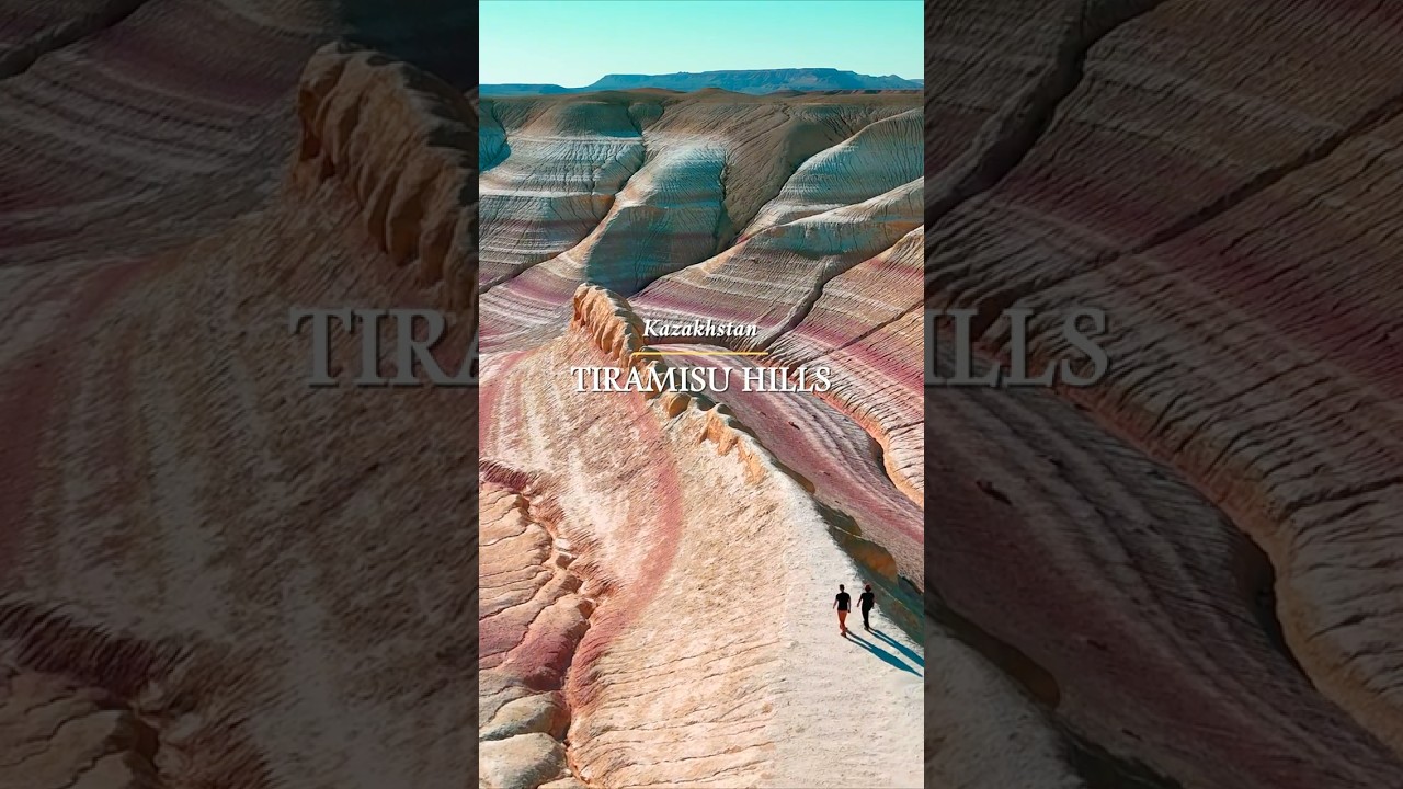 Tiramisu Hills & Mount Bokty: Kazakhstan’s Hidden Gems 🍰 