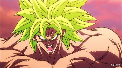 드래곤볼 브로리 전투씬, dragonball broly Fight action scene MAD