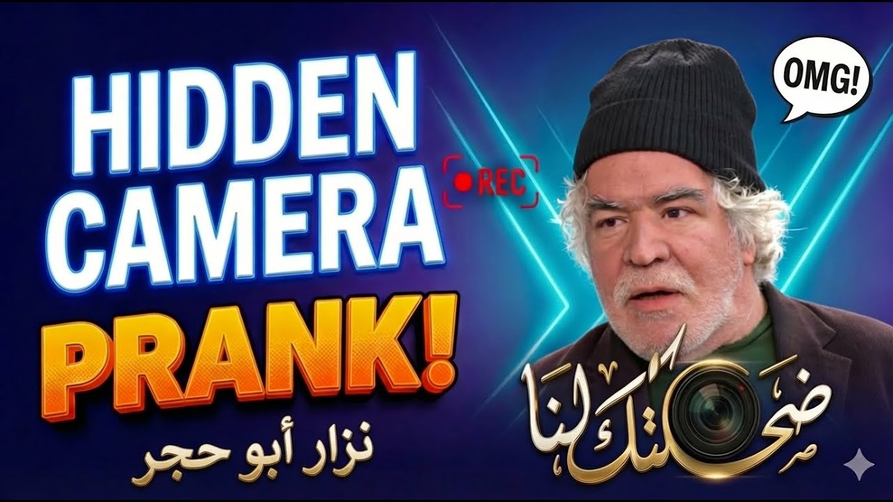 🤣 مقلب كاميرا خفية مع الفنان نزار أبو حجر في برنامج ضحكتك لنا!