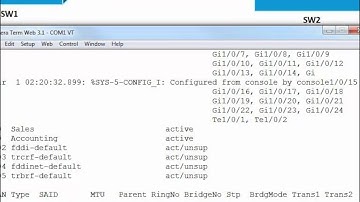 ICND - Video #12 - Ethernet Switch Configuration - Part 2 (VLANs)