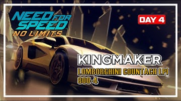 Need For Speed No Limits | 2022 Lambroghini Countach LPI 800-4 | Kingmaker - Day 4