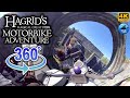 Hagrid’s Magical Creatures Motorbike Adventure (360 4K VR) Full Ride POV Universal Wizarding World