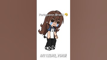 If my Languages Skills Could Walk // #edit #gacha #gachaclub #gachalife #memes #trending #trend