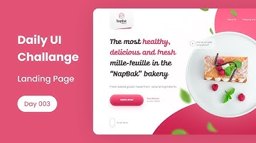 ❤️ Daily UI Design | Day 003 | Landing Page | Figma