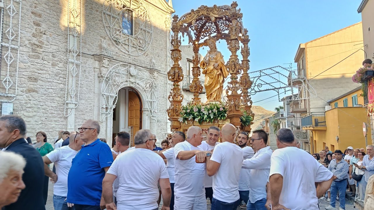 Bivona: processione Santa Rosalia, 4.9.2025