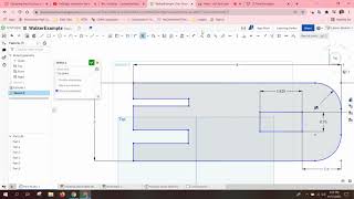 Walker Bot Structure in OnShape