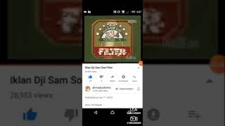 Iklan Dji Sam Soe Filter 10 DTK