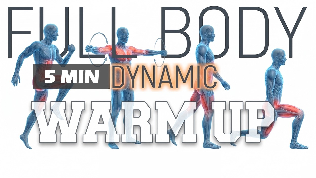 5-minute FULL BODY Dynamic Warm Up Exercise | LAL | No Equipment ...