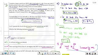 Data Structure | GATE 2026 Set 2 | GATE PYQ Solution | GATE CS & IT | GATE Computer Science PYQ
