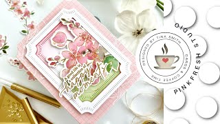 Pinkfresh Studio Sakura Washi Tape | Artsy Floral Blog Hop & Giveaway
