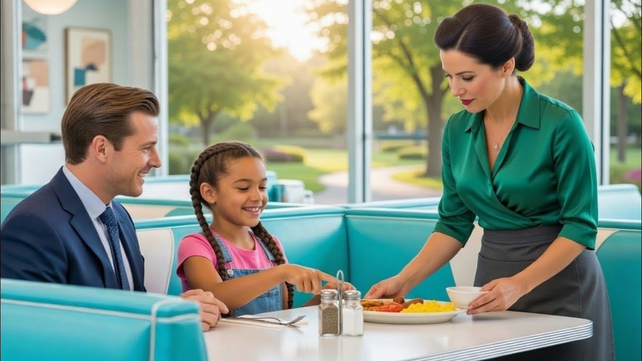 «Папа, у официантки тот же кулон, что на маминой фотографии», — миллиардер замер от шока…