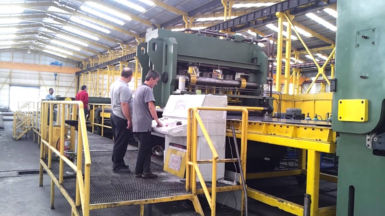 Yukon Makine_6-20 mm start stop boy kesme hattı-Cut to Length Lİne