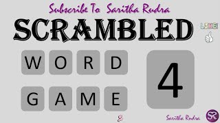Scramble Words of 4 letters - Guess the Word Game - Vol 2 screenshot 2