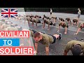 Civilian to Soldier | What happens in British Army Basic Training? | WEEK 1