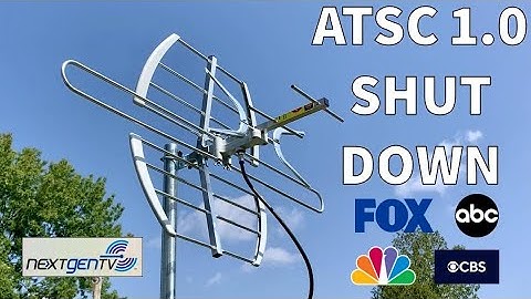 ATSC 1.0 Over-the-Air TV-uitzendingen stoppen, maar de FCC zegt niet precies wanneer.