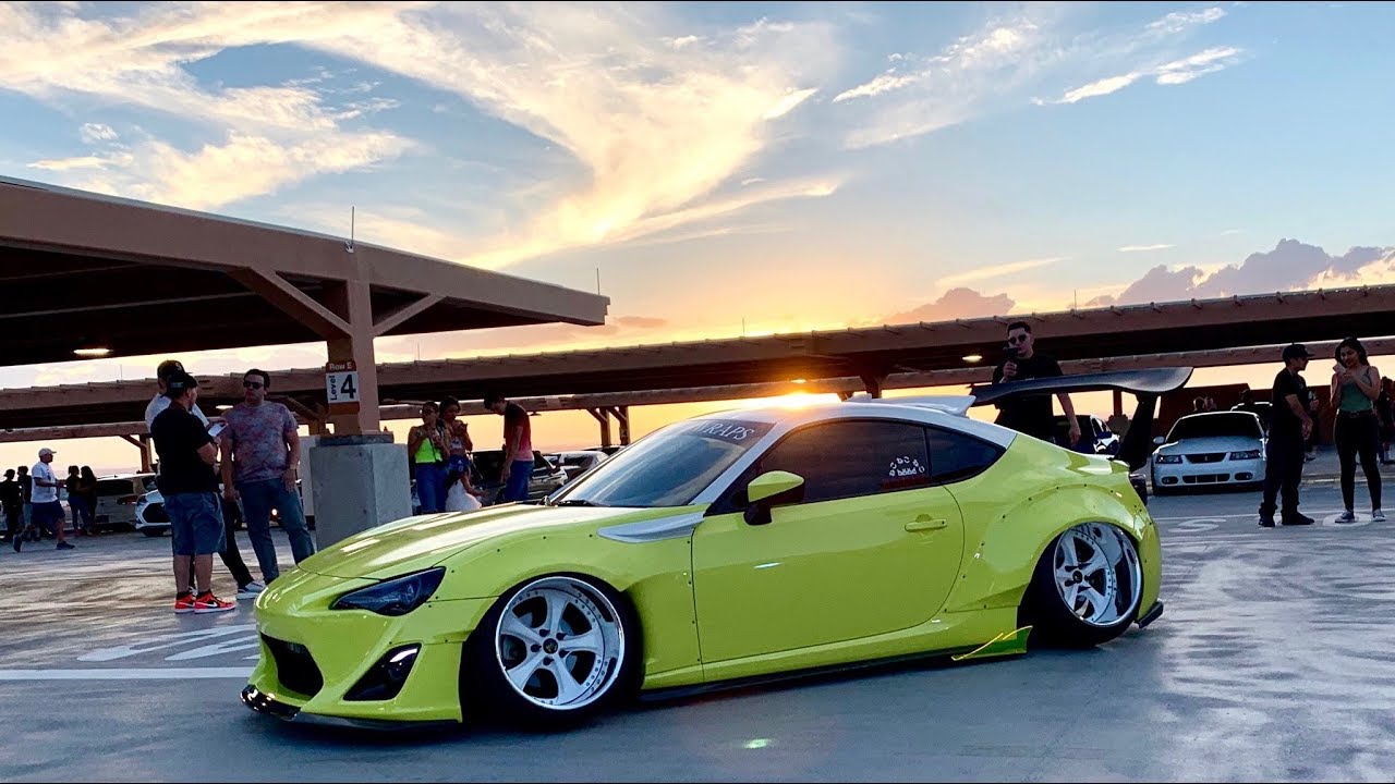 YELLOW Rocket Bunny FRS | Full vinyl wrap