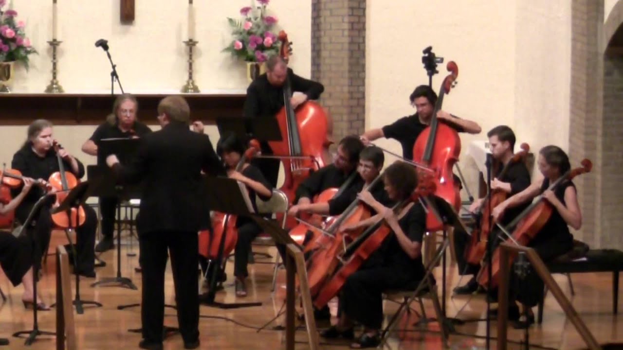 New Violin Family Orchestra Plays Octet (iii) - YouTube