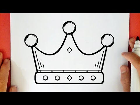 COMO DESENHAR UMA COROA