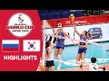 RUSSIA vs. KOREA - Highlights | Women's Volleyball World Cup 2019
