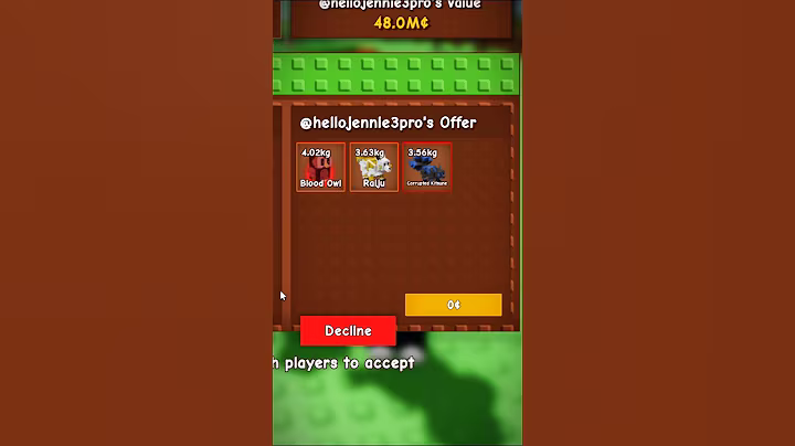 This Trade Looks SUS… 😳 Grow A Garden #shorts #growagarden #roblox