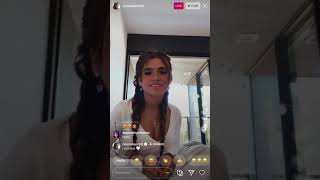 Nessa Barrett 7/2/20 Instagram live