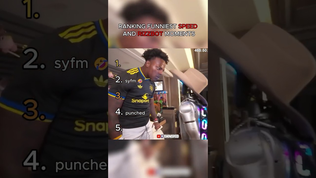 Самые смешные моменты от ISHOWSPEED и RIZZBOT 🤣🤣