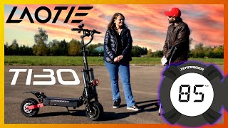 Trottinette électrique monstrueuse ! Laotie Ti30 II - le gros test