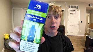 Tapping a LOST MARY Vape!